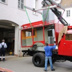 Der Aufbau auf dem Weg zurück