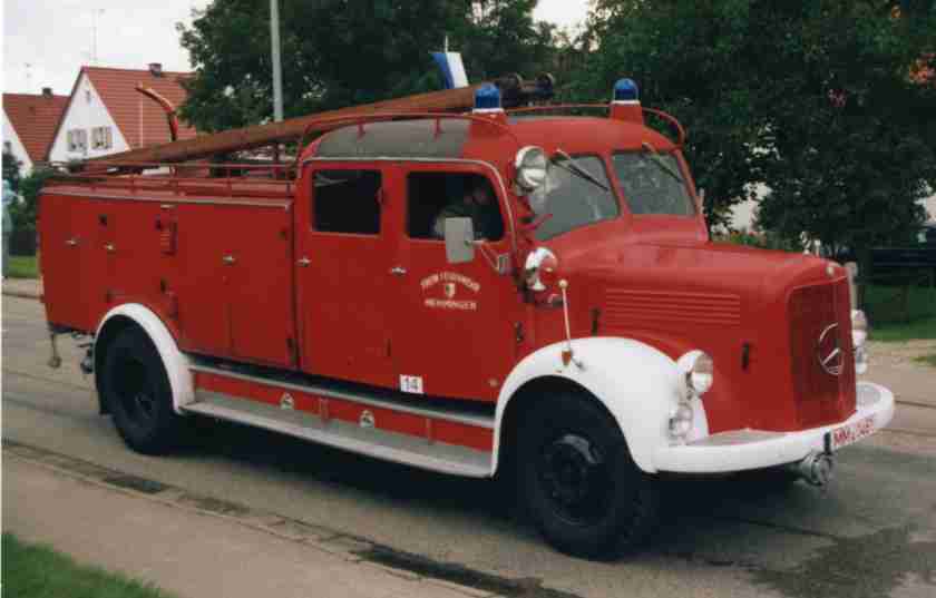 IG alter Memminger Feuerwehr Fahrzeuge e.V. - Tanklöschfahrzeug 15 vor der Restaurierung