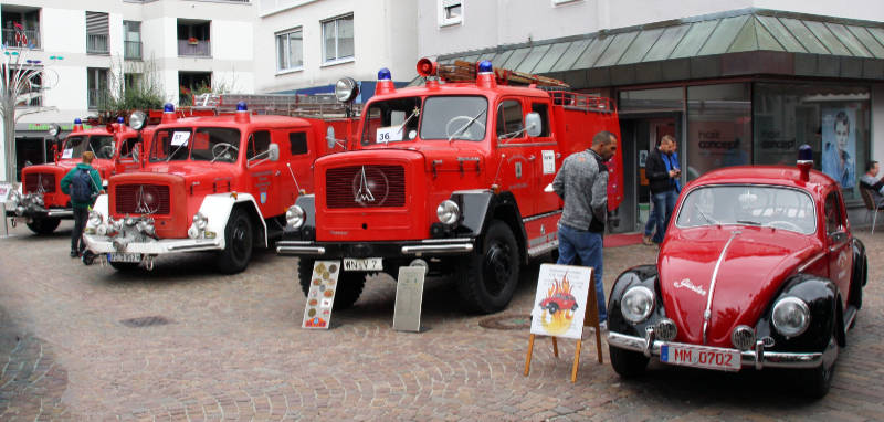 Unser VW-Käfer an seinem Platz