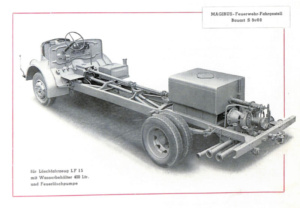 SLG-Magirus Fahrgestell